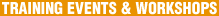 training events & workshops