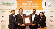 UAE’s leading supermarket chain Choithrams gets BSI's HACCP certification