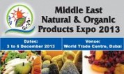 11th Middle East Natural & Organic Product Expo  - MENOPE 2013 Dubai