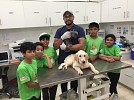 حديقة الإمارات للحيوانات تطلق برنامجًا لتعليم الأطفال كيفية العناية بالحيوانات الأليفة