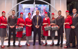 الخطوط الجوية التركية تقدم الزي الجديد لطواقمها ضمن عرض الأزياء الشهير في بورصة السياحة العالمية في برلين