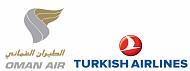 Oman Air and Turkish Airlines extend their existing codeshare agreement