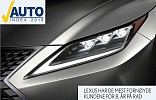 LEXUS WINS AUTOINDEX NORWAY FOR THE 8TH CONSECUTIVE YEAR