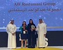 Aw Rostamani Awarded Tawteen Award