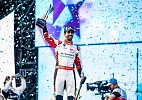 Lucas di Grassi celebrates Formula E podium in Riyadh