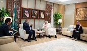 Minister of Education Meets with A Number of Ambassadors to the Kingdom