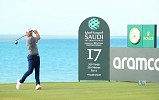  Graeme McDowell holds nerve in ‘brutal’ conditions to take one shot lead into final round at Saudi International 