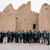 Members of diplomatic corps accredited to the Kingdom visit historical Al Turaif district in Diriyah
