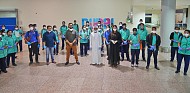 مجموعة أستر دي إم للرعاية الصحية تستقدم الدفعة الأولى المكونة من 88 مسعفاً طبياً من العاملين في وحدات العناية المركزة إلى دبي