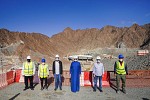 HE Saeed Mohammed Al Tayer reviews progress at the hydroelectric power station in Hatta