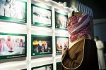الصور التاريخية للملوك والحراك التنموي للمملكة يجذب جمهور واجهة الرياض