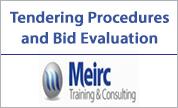 Tendering Procedures and Bid Evaluation