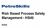 RISK BASED PROCESS SAFETY MANAGEMENT - HS45