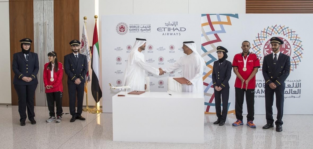 Αποτέλεσμα εικόνας για Etihad Airways Announced – Official Airline Partner Of The 2019 Special Olympics World Summer Games