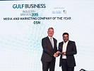 OSN scoops two awards at the Gulf Business Industry Awards 2015