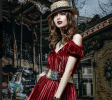 Queen of Spades opens the Arab Fashion Week 2016 with a very, merry sartorial collection ‘Le Voyage du Carnaval’