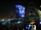 أكبر عرض على الشاشات المائية في العالم في دبي فستيفال سيتي بإستخدام أجهزة العرض الضوئي من شركة ’باناسونيك‘