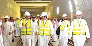 أعمال مشروع قطار الرياض تسير بخطى ثابتة وإنجاز 57% من عناصره 