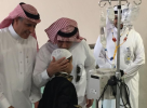 دار الضيافة تعايد المرضى بمستشفى الملك خالد الجامعي وتزرع البسمة على وجوههم