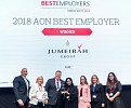 Jumeirah recognized as Aon Hewitt 2018 Best Employer in UAE
