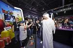 معالي محمد خليفة المبارك رئيس دائرة الثقافة والسياحة – أبوظبي يفتتح معرض الشرق الأوسط للألعاب