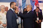 تكريم عبدالله الحربي رئيس مكتب الإتحاد الدولي للعقار في المملكة بوسام الشرف
