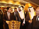 فخامة الرئيس التركماني يلتقي برجال الأعمال في غرفة الرياض