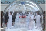 evian brings snow and the French Alps to Jeddah