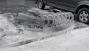 Iced Jeep Cherokee imprint ‘epic’