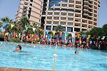 بطولة السباحة في فندق خالدية بالاس ريحان من روتانا