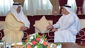  Saif bin Zayed Meets with Prince Bandar Bin Khalid Al Faisal 