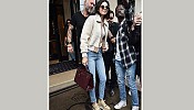 Kendall Jenner wearing Kurt Geiger Croc London Tote!