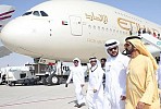 ETIHAD AIRWAYS WELCOMES ROYALTY AS IT BRINGS FLAGSHIP AIRBUS A380 TO DUBAI AIRSHOW 2015