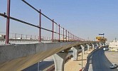 قطار الرياض: بدء تركيب آلة جسور الرابعة بالمسار الثالث على طريق المدينة