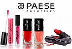 Shine bright with Paese red and fuchsia collection of highly pigmented cosmetics