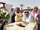 أمير الرياض يدشن منتزه الملك سلمان في بنبان