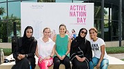 نادي دبي للسيدات يستضيف فعالية يوم النشاط البدني بالتعاون مع لورنا جين