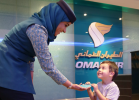 Oman Air welcomes its 250th member to the Junior Sindbad Flyer Campaign