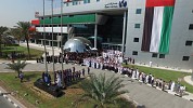 جمارك دبي تحتفل برفع العلم في مقرها الرئيسي والمراكز الجمركية