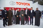 عبداللطيف جميل تستعرض طرازات تويوتا الجديدة وابتكاراتها للوقود البديل في معرض الرياض للسيارات 2017