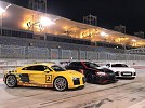 Showcase for Audi RS 3 LMS and Audi R8 at Gulf Run