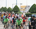 أكثر من 300 دراج يحتفون باليوم العالمي للرياضة على كورنيش الدمام