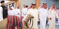 خادم الحرمين الشريفين يستقبل ملك البحرين وممثلي قادة دول مجلس التعاون 
