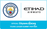 MANCHESTER CITY AND ETIHAD AIRWAYS TEAM UP TO EMPOWER YOUNG COMMUNITY FOOTBALL LEADERS IN WEEK-LONG SUMMIT
