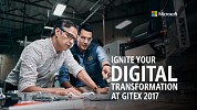 مايكروسوفت تقود عالم التحول الرقمي في أسبوع جيتكس للتقنية 2017