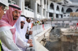 نائب أمير مكة يقف على سير العمل في مشروع تهيئة بئر زمزم