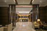 صالة أهلاً لدرجة رجال الأعمال في فندق دبي الدولي تفوزبجائزة العام  من بريوريتي باس 