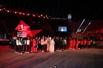 الشارقة تطلق منافسات عربية السيدات 2018 بحفل مبهر وعروض رياضية وفنية