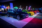 سيارات أودي راعي ماسي لمهرجان عالم الألوان والاضاءة السعودي الأول
