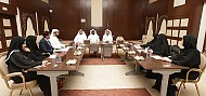 محاكم دبي تستقبل وفداً من هيئة التأمين في ابوظبي لتبادل أفضل الممارسات في الخدمات الحكومية